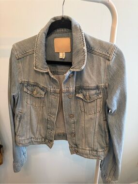 PAIGE light blue denim jacket size small